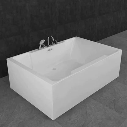 Metz 1800 x 1200 Freestanding Double Ended Bath - White