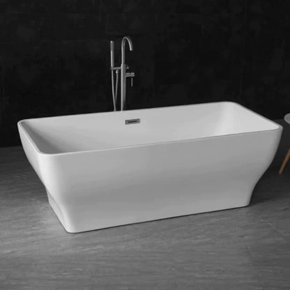 Dijon 1700 x 800 Freestanding Acrylic Bath - White