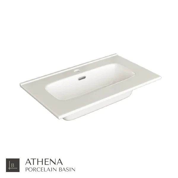 Milan 600mm Wall Hung Vanity Unit with Basin - Matt White